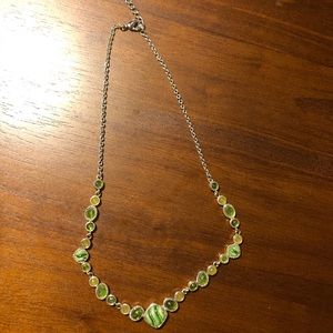 Green Jewel Necklace 💚